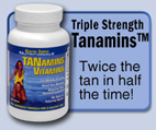 Triple Strength Tanamins - Enjoy a Deeper, Darker Tan with Minimal Sun Exposure