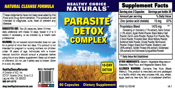 Parasite Detox Complex