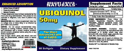 Ubiquinol CoQ10 Supplement