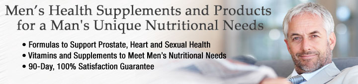 Buy men's supplements, men's vitamins at Healthy Choice Naturals