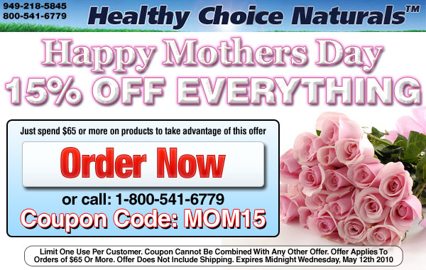 Happy Mothers Day - 15% Off Everything