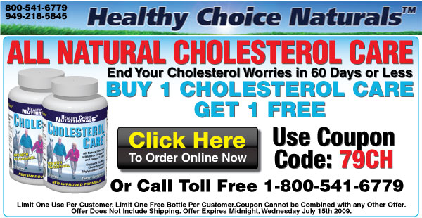 CHolesterol Care Offer