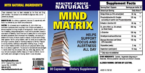 Mind Matrix Supplement