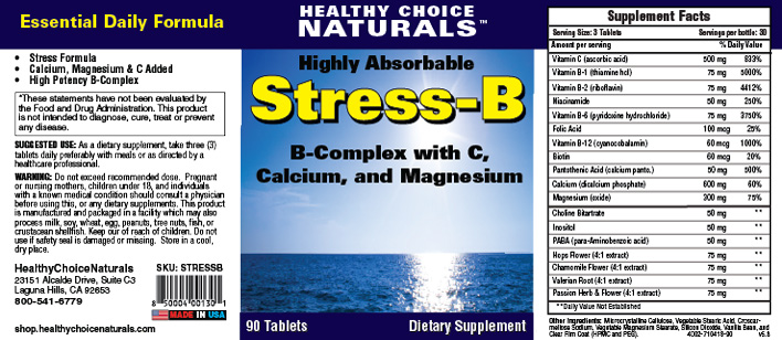 Stress B Complex Supplement