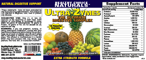 Ultrazymes Supplements