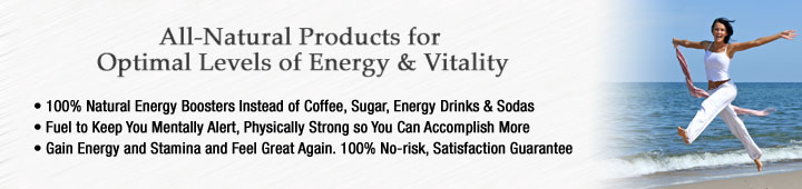 Buy energy supplements, energy vitamins at Healthy Choice Naturals